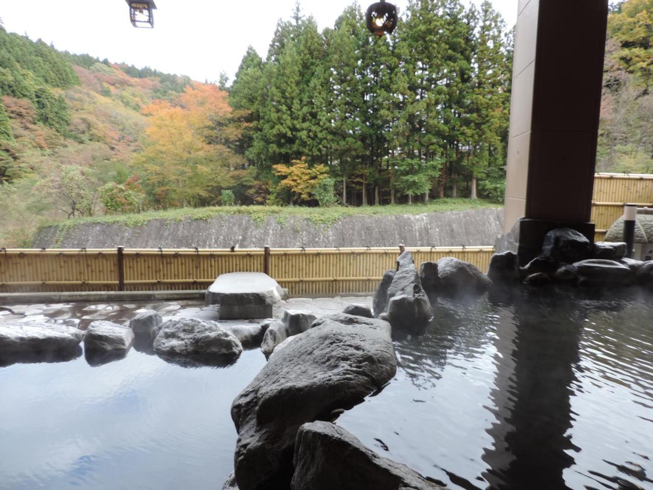 土湯温泉 やすらぎの宿 向瀧旅館 Фукусіма Екстер'єр фото